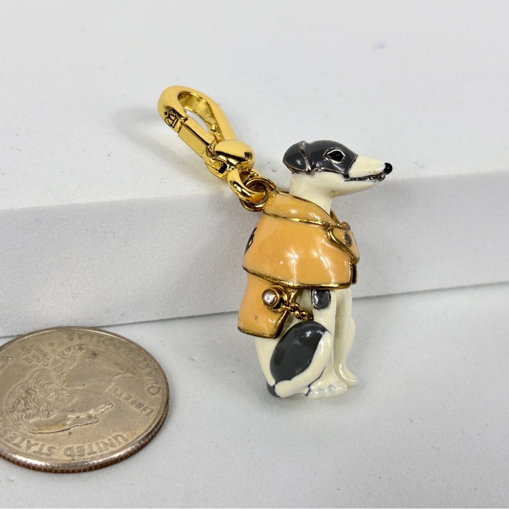 JUICY COUTURE Greyhound Racing Dog Charm Bracelet CHARM firm price - Picture 6 of 6